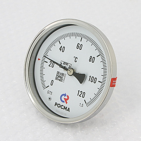 Термометр Росма БТ- 51.211 100/64 (1/2, 0-120'С, 1,5)
