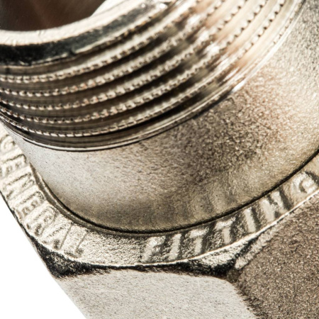 STOUT  Разъемное соединение американка ВН никелированное, уплотнение под гайкой o-ring кольцо 11/4