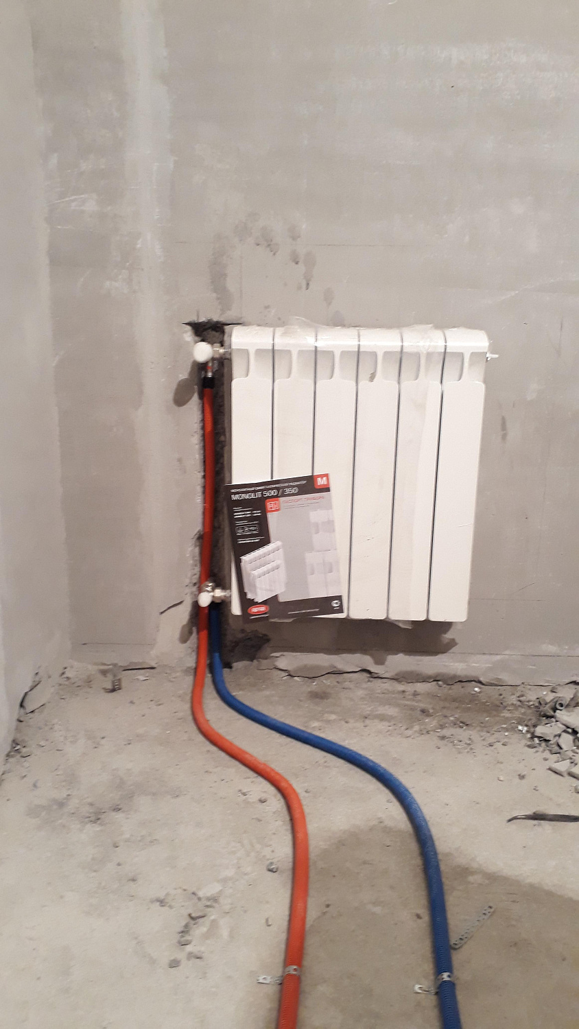 Монтаж труб Рехау