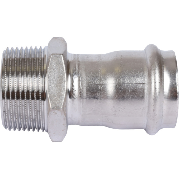 Sanha  9243G пресс-фит. нерж.сталь, ниппель перех.ВПр-НР, 35x11/4