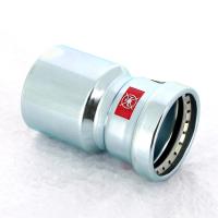 Муфта-вставка пресс оцинкованная сталь Prestabo VIEGA 76х64