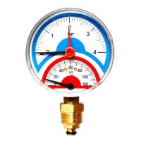 Термоманометр Watts F+R 828/4, радиальный