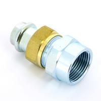 Муфта пресс-В с накидной гайкой и плоской прокладкой нелегир. сталь Prestabo VIEGA 22х1