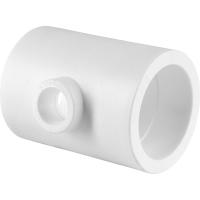 Политэк  63х25х63 Тройник переходной для полипропиленовых труб под сварку (цвет белый)