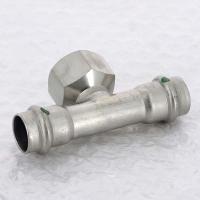 Тройник пресс-В нержавеющая сталь Sanpress Inox VIEGA 18x3/4x18