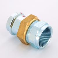 Муфта пресс-В с накидной гайкой и плоской прокладкой нелегир. сталь Prestabo VIEGA 42х11/2