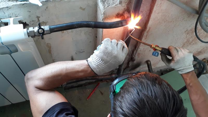 Замена радиаторов отопления