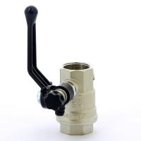 Кран шаровой Oregon Bugatti ВВ с заглушкой и дренажным вентилем рычаг 3/4