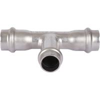 Sanha  9130 пресс-фит. нерж.сталь, тройник ВПр, 18x15x18