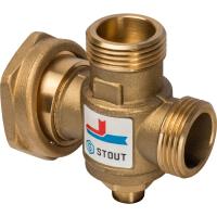 STOUT SVM-0050 Термостатический смесительный клапан G 1M-G 11/2 F-G 1M   70°С