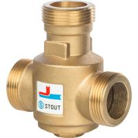 STOUT SVM-0030 Термостатический смесительный клапан G 1 ВР  55°С