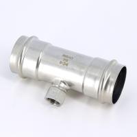 Тройник В-пресс IBP 54 x 1/2 x 54 нерж.сталь