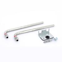 Комплект углов Rehau с трубками 250 мм RAUTITAN с трубками 250 мм из нержавеющей сталидля подключения радиатора, с фиксирующей скобой 16