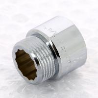 Удлинитель НВ хромированный UNI-FITT 3/4x20мм