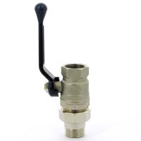 Кран шаровой Bugatti New Jersey НВ с разъемным соединением рычаг 1