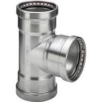 Тройник пресс нержавеющая сталь Sanpress Inox VIEGA 108x42x108