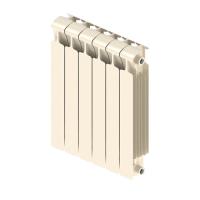 Биметаллический Радиатор RIFAR MONOLIT 500 6 секции АЙВОРИ боковое подключение