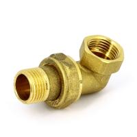 Разъемное соединение НВ с плоской прокладкой UNI-FITT 1/2 угловое