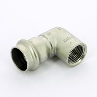 Угол пресс-В компактный нержавеющая сталь Sanpress Inox VIEGA 22х1/2