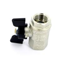 Кран шаровой Bugatti New Jersey ВВ бабочка 1/2