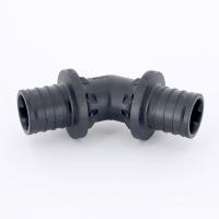 Угол 45 градусов надвижной пластиковый REHAU 40