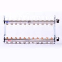 Коллекторная группа 1 Uni-Fitt 451I нерж. сталь 11 выходов 3/4 с балансировочными и термостатическими вентилями