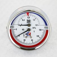 Термоманометр Росма ТМТБ- 31Т.1 63/16 (1/2, 16 бар, 150'С, 2,5) аксиальный