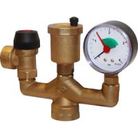 STOUT SVS-0040-015025 STOUT Группа безопасности котла  (до 50 кВт) (без теплоизоляции) (503.525)