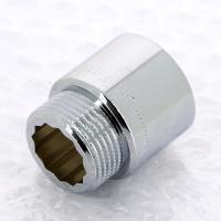 Удлинитель НВ хромированный UNI-FITT 3/4x25мм