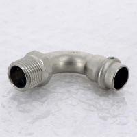 Угол пресс-Н нержавеющая сталь Sanpress Inox VIEGA 15x1/2