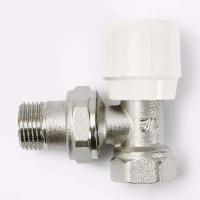 Вентиль ручной никелированный ВН UNI-FITT угловой 1/2