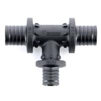 Тройник редукционный надвижной пластиковый REHAU 20х16х20