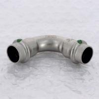 Угол пресс нержавеющая сталь Sanpress Inox VIEGA 15