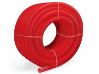 Гофра красная UNI-FITT 25 для труб 16-20 бухта 50 м