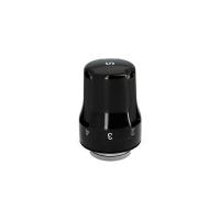 Термостатическая головка Uni-Fitt DX M30х1,5, чёрная