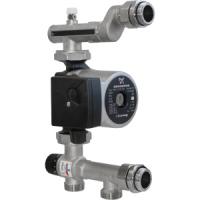 STOUT  SDG-0120-005011 STOUT Насосно-смесительный узел с термостатическим клапаном 20-55°C, с насосом UPSO 25-65, 130 mm