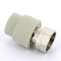 Муфта сварка-В с накидной гайкой FV-PLAST 25х1 и вварным латунным патрубком