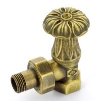 Вентиль ручной Carlo Poletti Artistic угловой НВ 1/2 цвет бронзовый