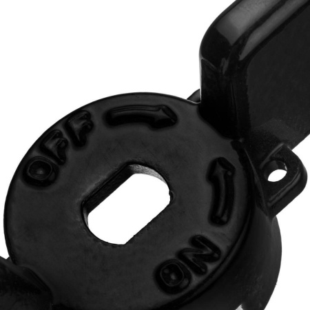 STOUT  Ручка-бабочка для шарового крана STOUT 1- 1 1/4 (Чёрная)