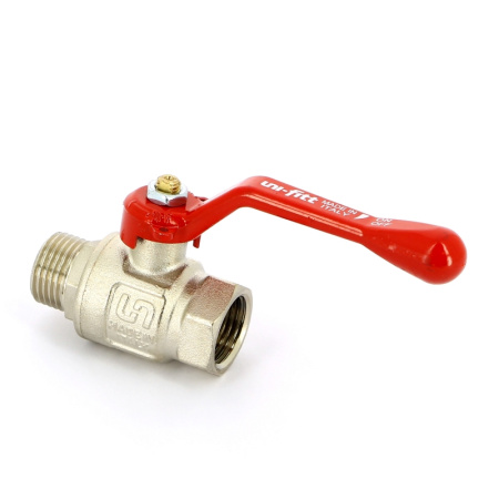Кран шаровой НВ 1/2 UNI-FITT полнопроходной рычаг