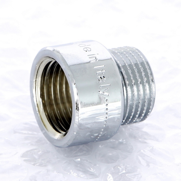 Удлинитель НВ хромированный UNI-FITT 1/2x15мм