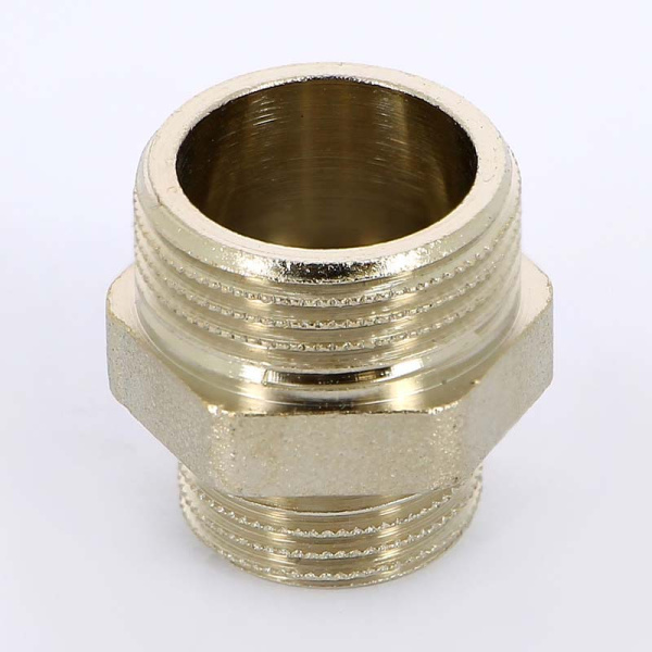Ниппель Н никелированный UNI-FITT 1/2x3/4
