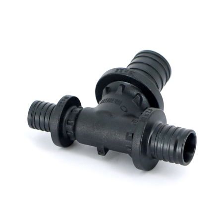 Тройник редукционный надвижной пластиковый REHAU 20х25х16