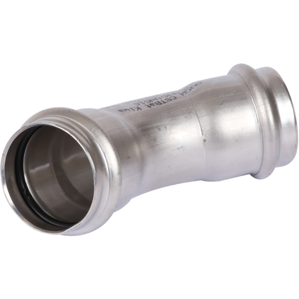 Sanha  9041 пресс-фит. нерж.сталь, отвод 45° ВПр-ВПр, 35