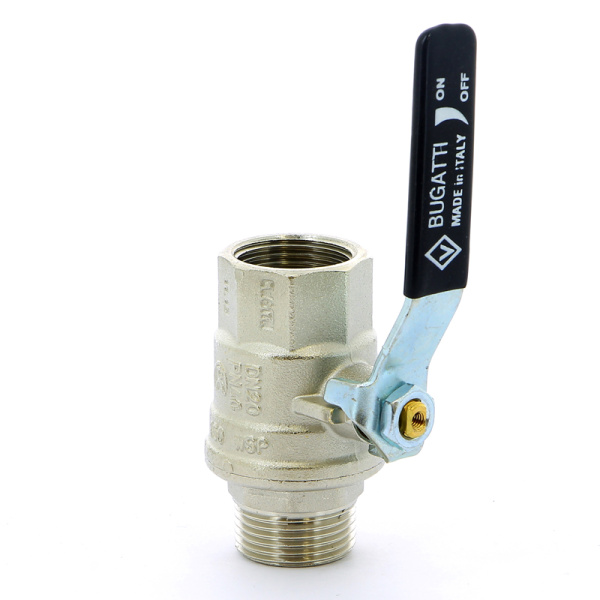 Кран шаровой Oregon Bugatti НВ плоский рычаг 3/4