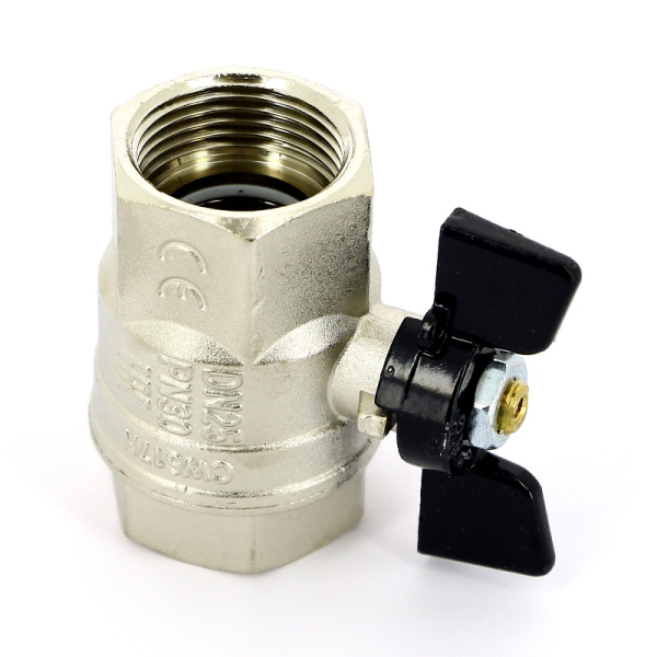 Кран шаровой Bugatti New Jersey ВВ бабочка 1