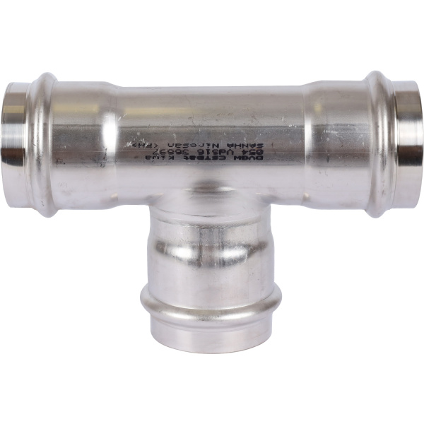 Sanha  9130 пресс-фит. нерж.сталь, тройник ВПр, 54