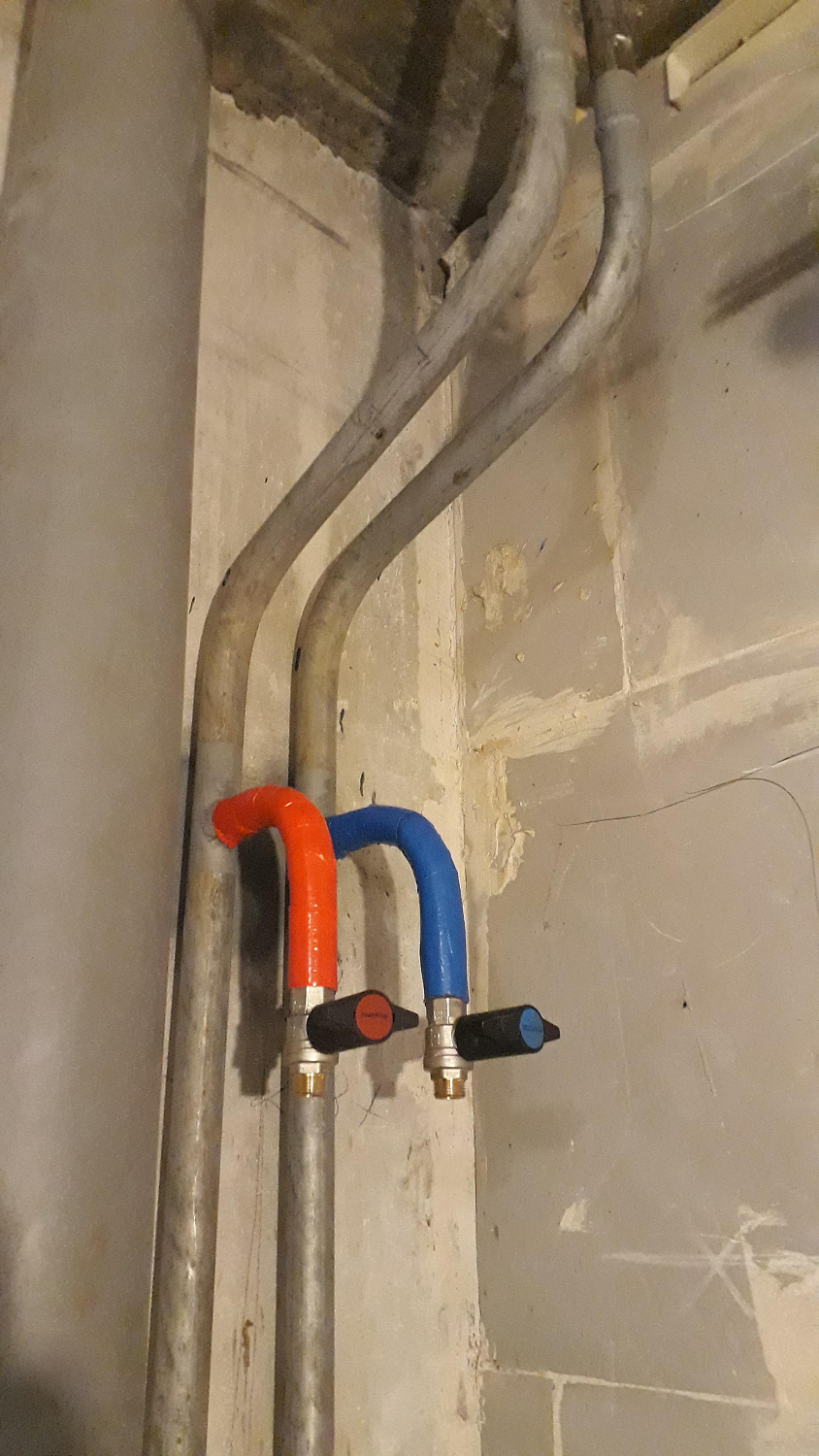 Замена стояков водоснабжения