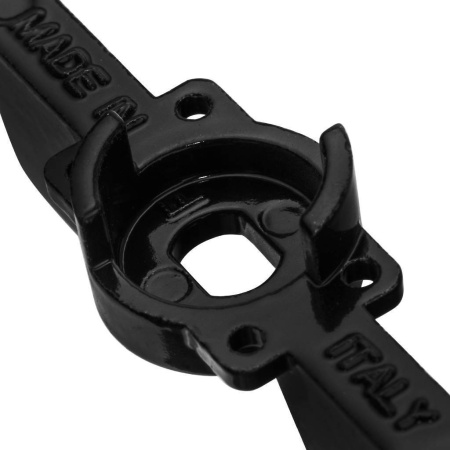 STOUT  Ручка-бабочка для шарового крана STOUT 1/2-3/4 (Чёрная)