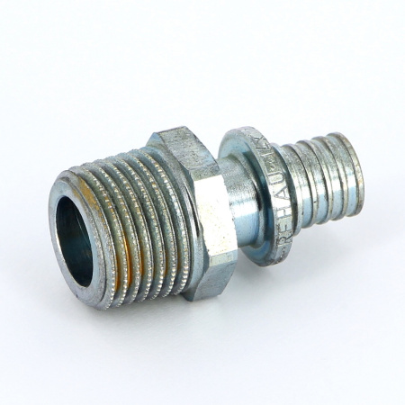 Муфта надвижная Н латунная REHAU 14 1/2